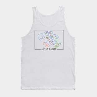 Mount Sunapee Trail Rating Map Tank Top